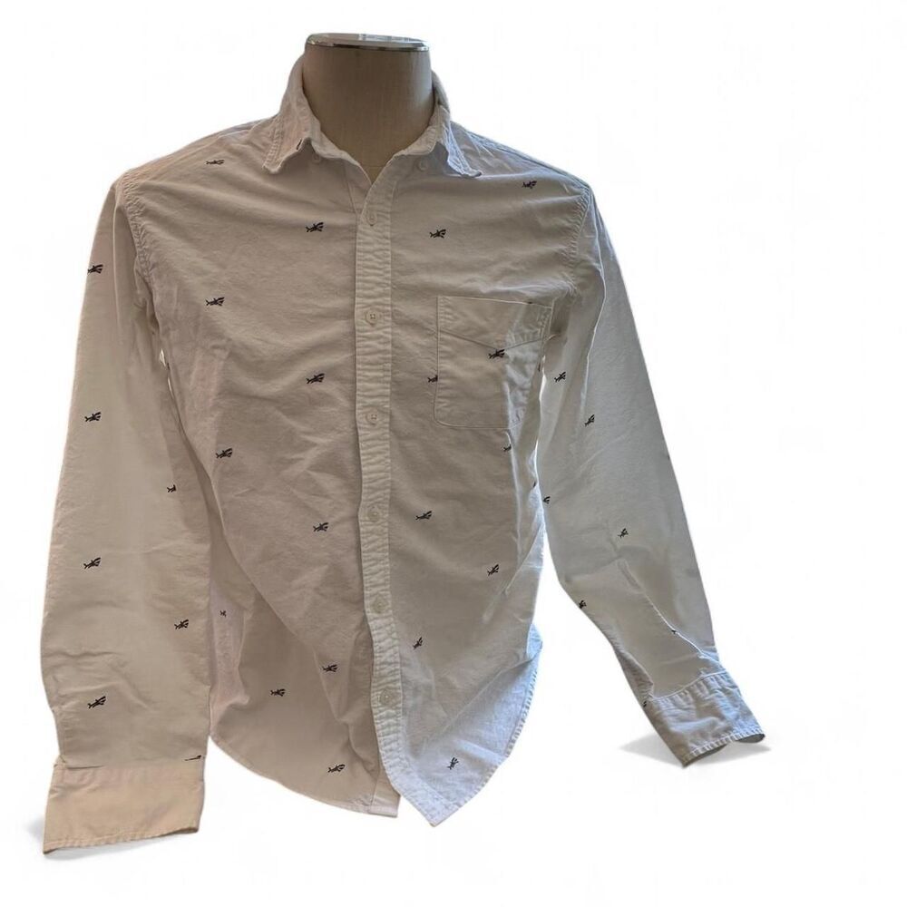 Jcrew Men's White Shirt